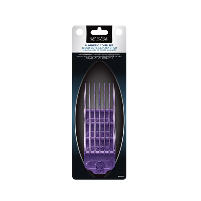 ANDIS Magnetic Universal Comb Set Large 4Pcs - Image 3